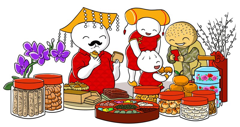 4 Stuks Zijden Rode Enveloppen - Chinese Hongbao Met Drakenmotief Voor Nieuwjaar En Bruiloft