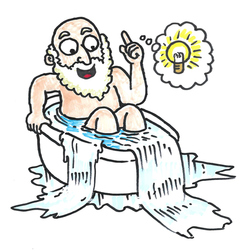 灵机一动 ( líng jī yí dòng )：Aha Moment!